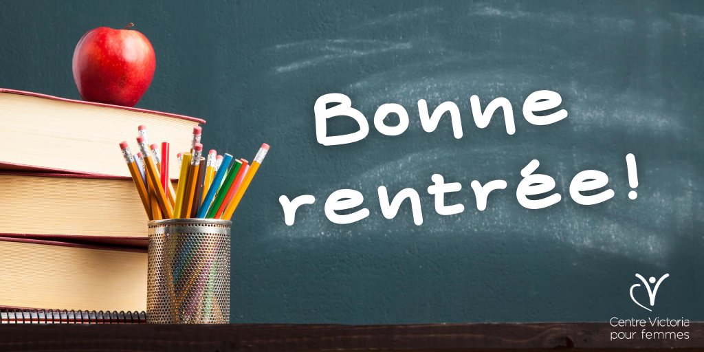 Bonne rentrée 2020! Nous demeurons disponibles pour appuyer les écoles et les conseils dans nos communautés. 💜 Pour demander un rendez-vous, un atelier, un groupe ou autre : centrevictoria.ca/nous-joindre