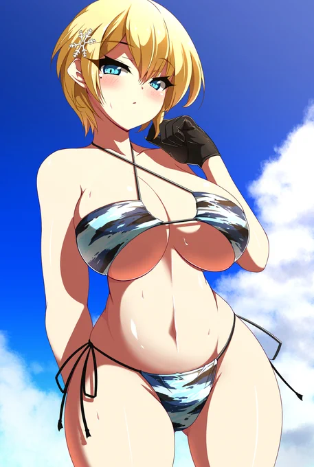 VSK-94「ボス、ちょっと見すぎじゃないか?」
#ドールズフロントライン
#少女前线 