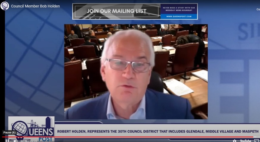 queenspost's tweet photo. NEW #QueensPost #Podcast: Council Member @BobHoldenNYC Talks About #RisingCrime, #Homelessness and the #BudgetHole.
Also on #YouTube and #SoundCloud.
https://t.co/7v8xEIss6S https://t.co/mdVAasWmyu