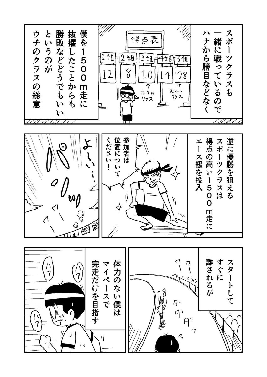 学生時代の切なすぎる思い出を漫画にしてみました。。。(再掲) 