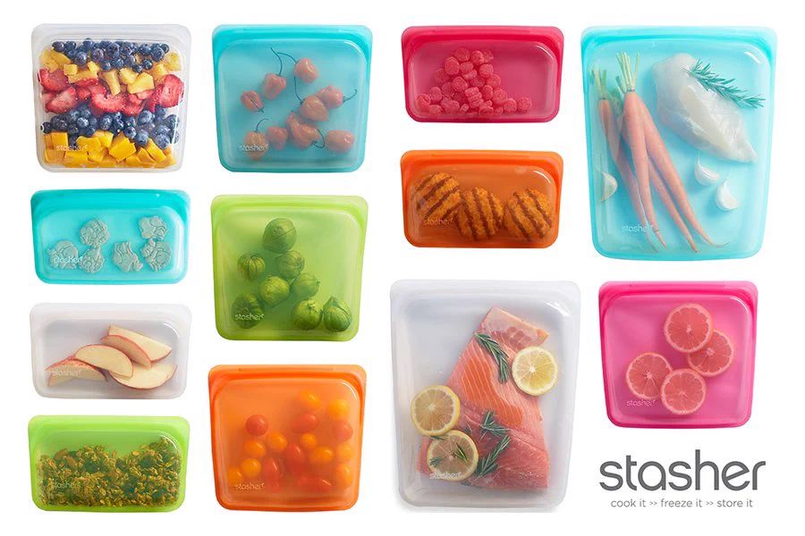 stasherのシリコーンバッグが便利！見た目も可愛くて料理が楽しくなった！
