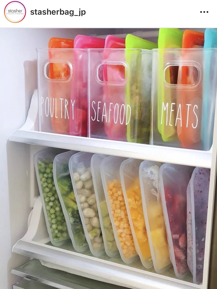 stasherのシリコーンバッグが便利！見た目も可愛くて料理が楽しくなった！