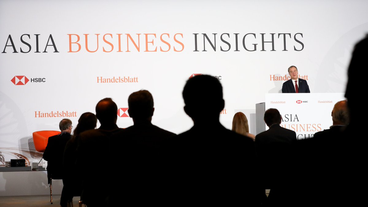 landnrw's tweet photo. „China kann nicht einseitig auf freien Zugang zum europäischen Markt bestehen, wenn es sich nicht seinerseits an faire Wettbewerbsregeln hält.“ Ministerpräsident @ArminLaschet bei „Asia Business Insights“ von @handelsblatt #HBAsia https://t.co/7FwkgqZzcC