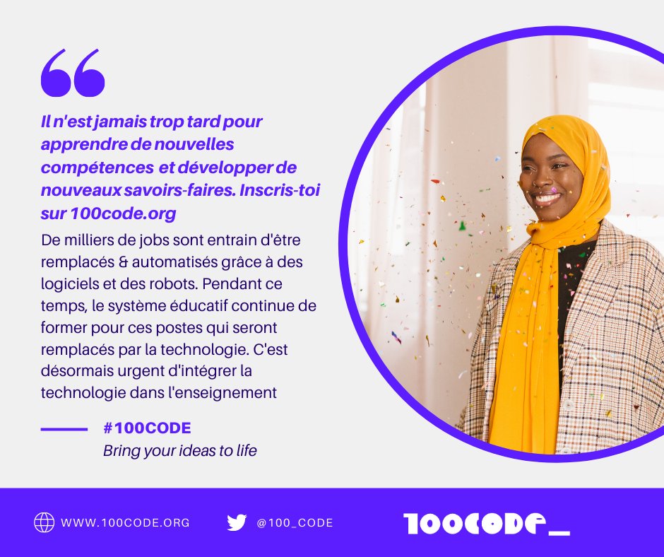 100_code's tweet image. Learn something new in 2020 with @100_code