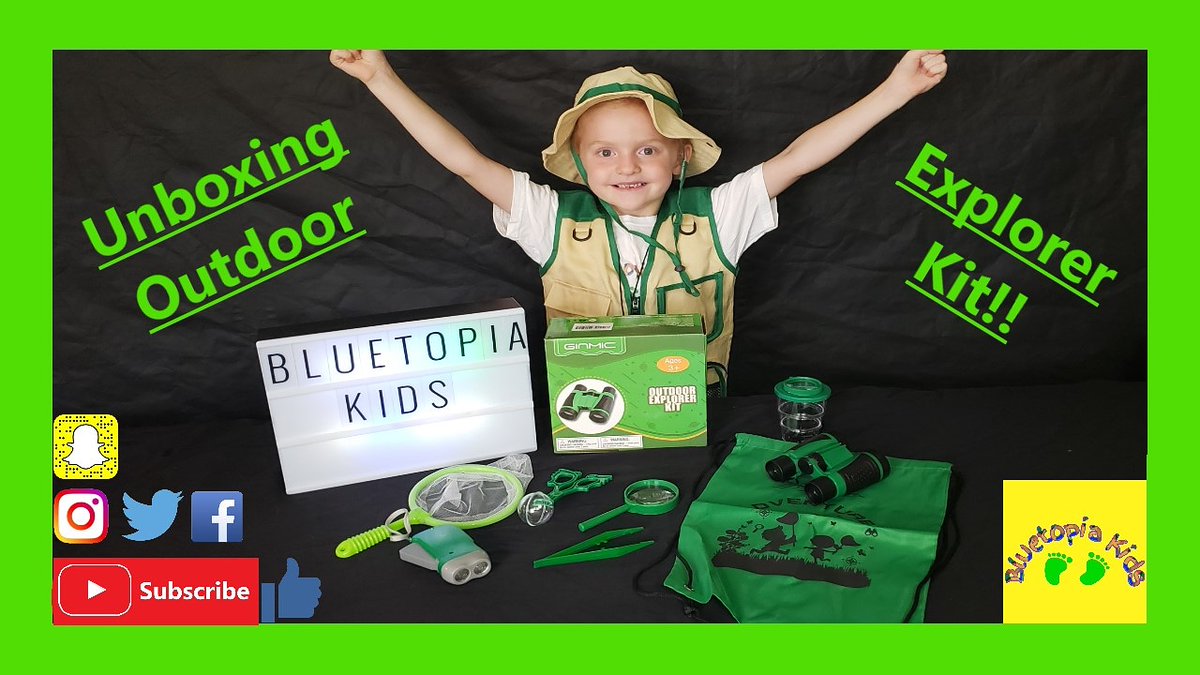 BluetopiaK's tweet photo. New Video! 📹  Check out our #YouTubeChannel to #subscribe and see all of our latest videos! Here is the link to our newest video 😁 https://t.co/QmuD30u6U9 🌲🐞🦋🌿 Link tree in bio 💯💯 #bluetopiakids #bluetopiafamily #bluetopia2020 #kidyoutuber #kidsyoutube #thegreatoutdoors https://t.co/57z7Yurd5O