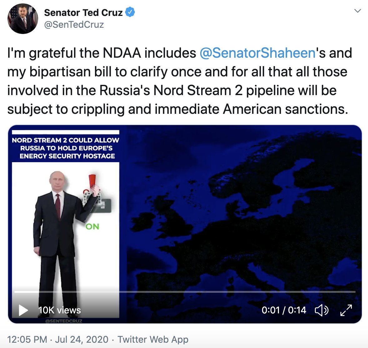 (If you think I am exaggerating see this Tweet from Senator Ted Cruz: how do you even argue with this?)