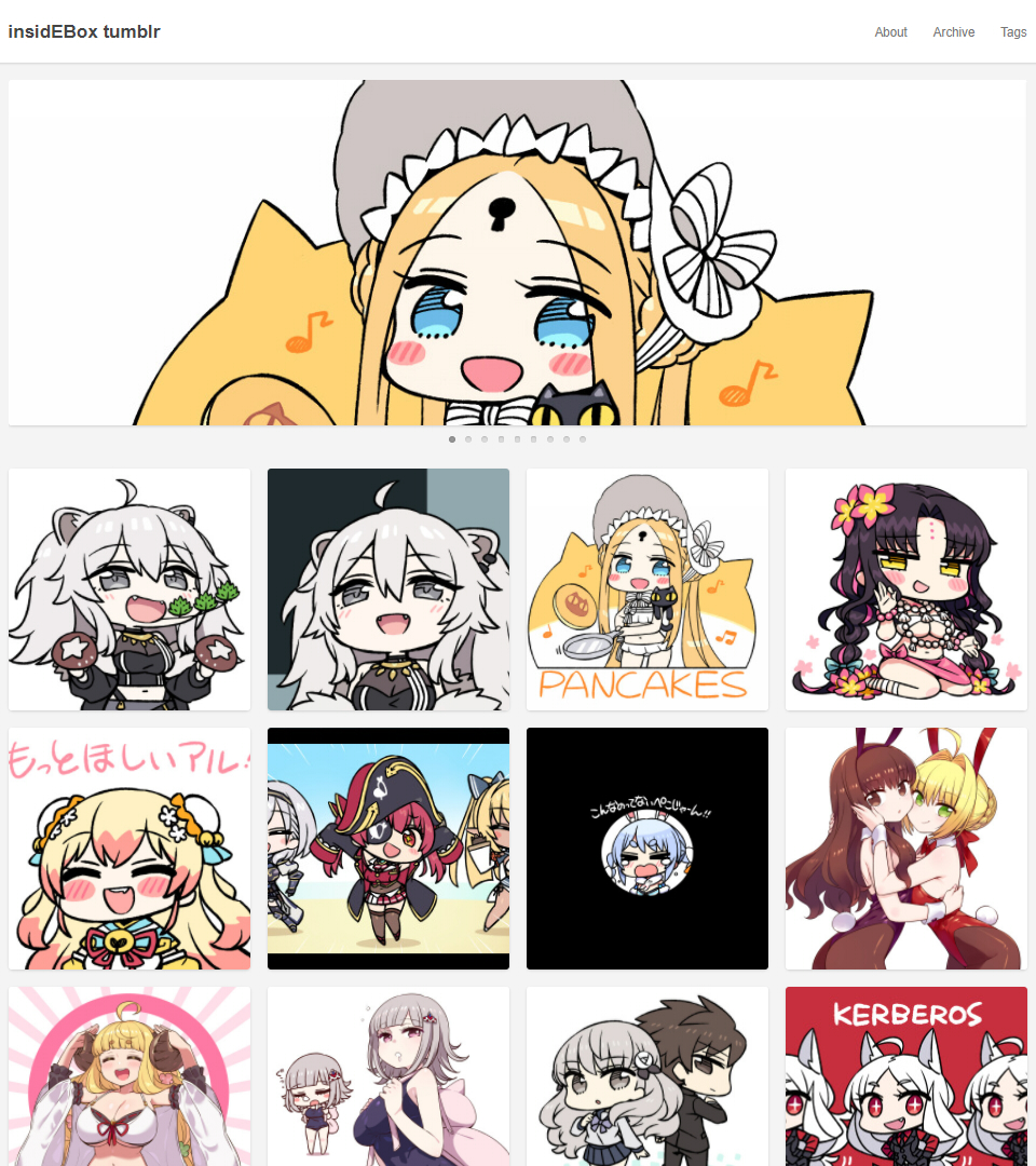 イラストアーカイブはtumblrが便利 T Co Pxjzhl3 Chanxcoの漫画