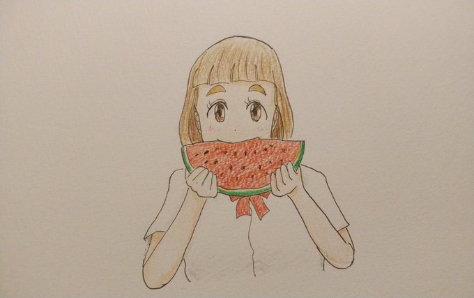 犬さんのスイカ美味しかったですのtwitterイラスト検索結果