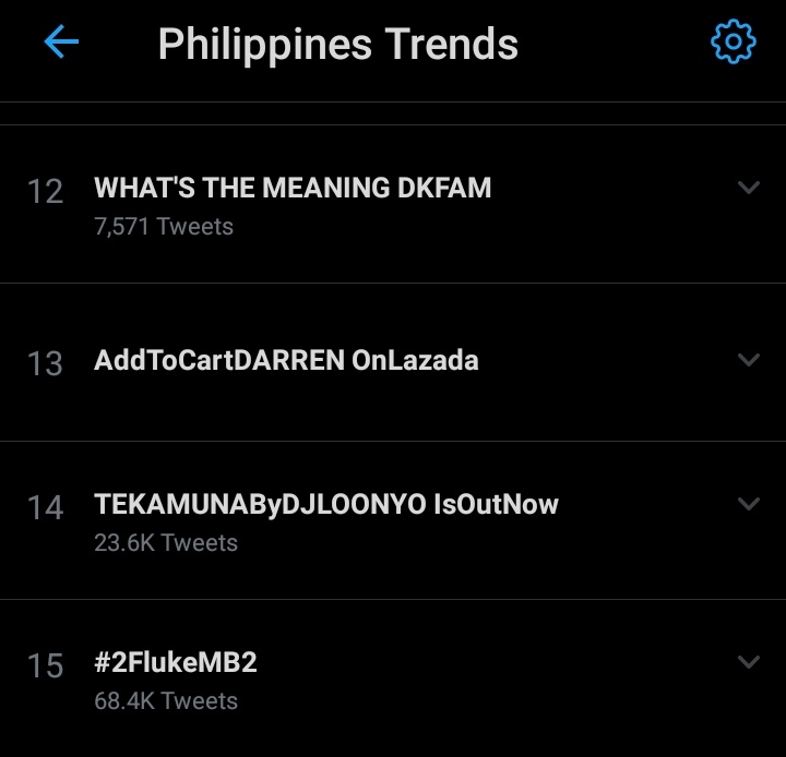 MyBromancePH's tweet photo. AND YES, AS OF 9:25 PM PHT, #2FLUKEMB2 IS #15 TRENDING HERE IN PH! KEEP TWEETING BROTHERS!!! 😍

#MYBROMANCE2 
#2FLUKEMB2 
@MyBromance2020 https://t.co/8nr4cLmJf9