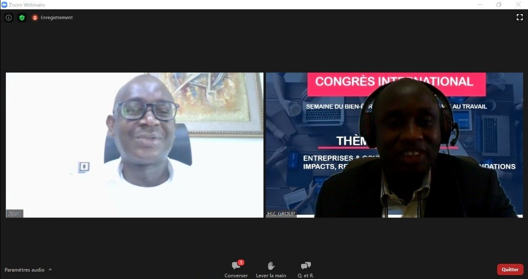 ouatt_djibril's tweet photo. J'ai été keynote speaker de la semaine du bien-être et de la qualité de vie au travail, j'ai partagé les leçons de MTN dans la gestion des RH pendant la crise COVID,nos actions auprès de nos clients,des communautés et du gouvernement dans le cadre de notre initiative #YelloHope https://t.co/ZRij7eytLr