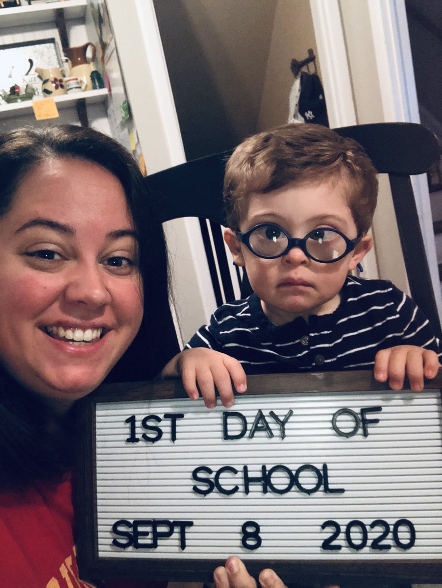 KatVizzone's tweet photo. First Day of “in person” for Ant 🐜 Man and I! We got this! Good luck to all my teacher friends! We are essential, never forget that! #thisisCMS #Back2school #HandOverHand #earlyintervention @CMSmtolive @MountOliveTSD @NicoleMusarra @MathWithMrsM https://t.co/6kQewHLbQR