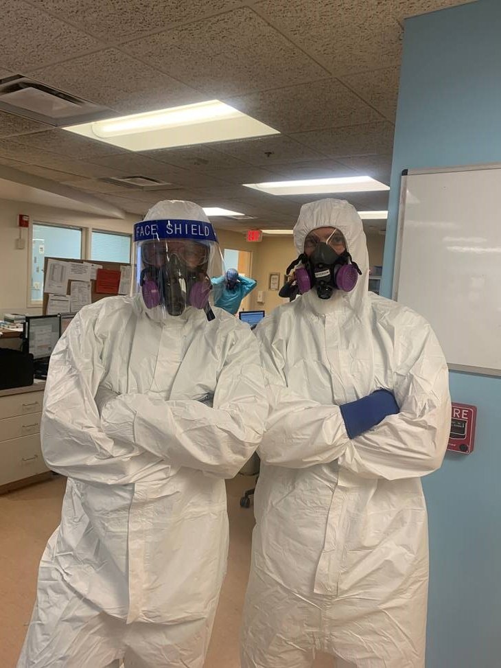 FAUmedEM's tweet photo. FAU Emergency Medicine takes resident safety seriously. In south Florida, any emergency room patient could have COVID-19. We use full PPE, every patient, every time. https://t.co/cmzTiDChGc