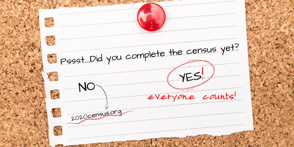 CountdaBayou's tweet photo. Fill out your census today by filling out the form you received in the mail, visiting https://t.co/d96kT5sVHV, or calling 844-330-2020. The deadline to self respond is September 30th. #countdabayou https://t.co/AstHwrkr3b