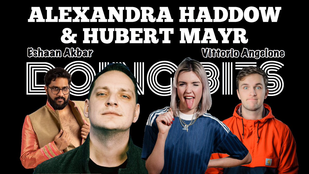DoingBitsLive's tweet photo. Tonight on Doing Bits LIVE we are joined by an incomparable pair of legends; @MissAHaddow and @H_Mayr_Comedy chatting lockdown, comedy and lots of new jokes

Catch us tonight at 7.30pm to get in on the action. Click on the link to set a reminder!

https://t.co/4vPm3dT422 https://t.co/8uekEk4N7P
