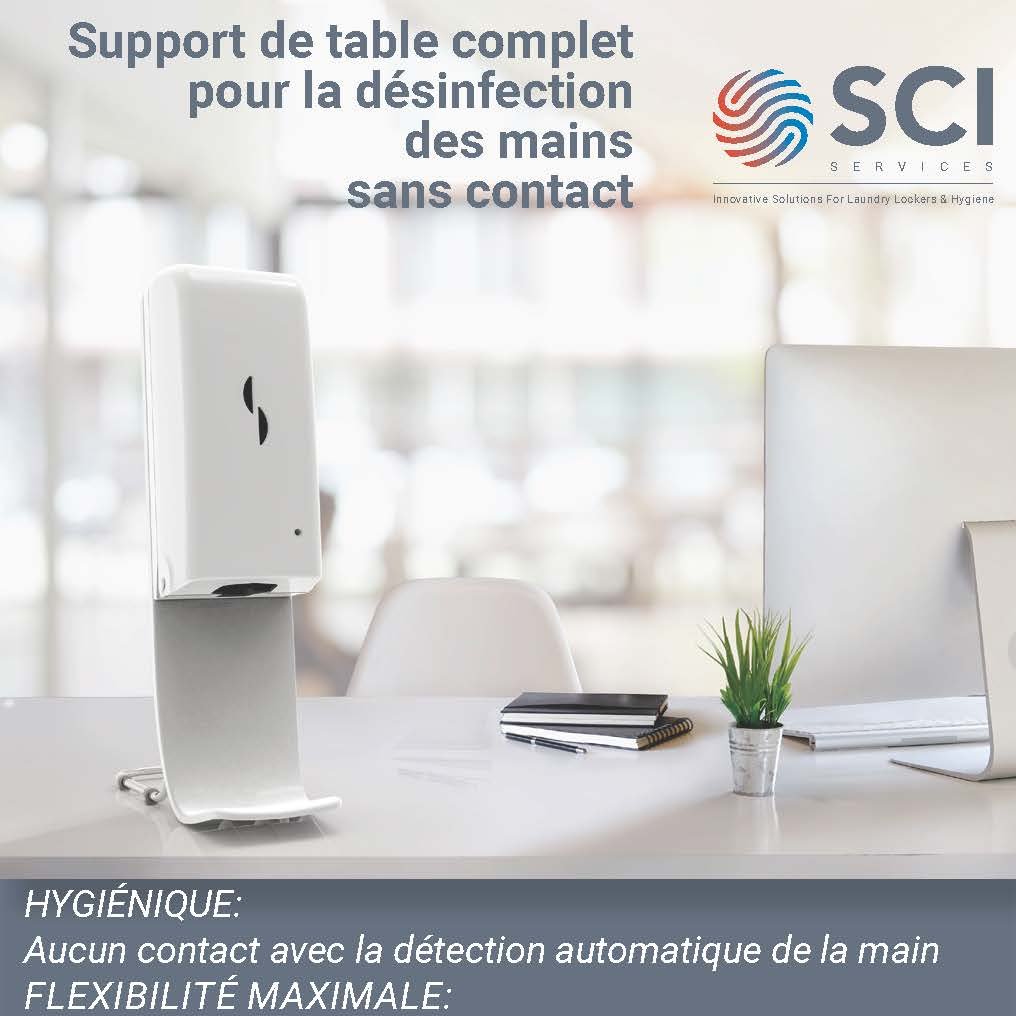 SCI_ServicesSA's tweet photo. STAND DE TABLE AUTOMATIQUE POUR LA DESINFECTION DES MAINS 
Hygiène parfaite dans tous les espaces à forte fréquentation
Swiss design/Made in Italy
info@sci-services.ch
https://t.co/vnMB3riL1x
#desinfectiondesmains #covid19 #hygienedesmains #GELhydroalcoolique #hygiene https://t.co/9vXe1LlWUS
