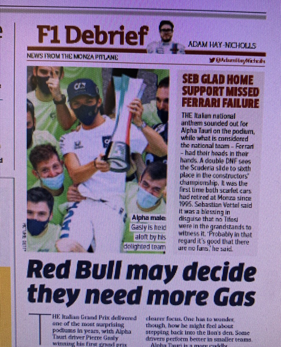 LRosethorne's tweet photo. Is it wrong that I read this as Red Bull needing more GalphaS to up their cAMP game!? https://t.co/DS9yUE7kfH