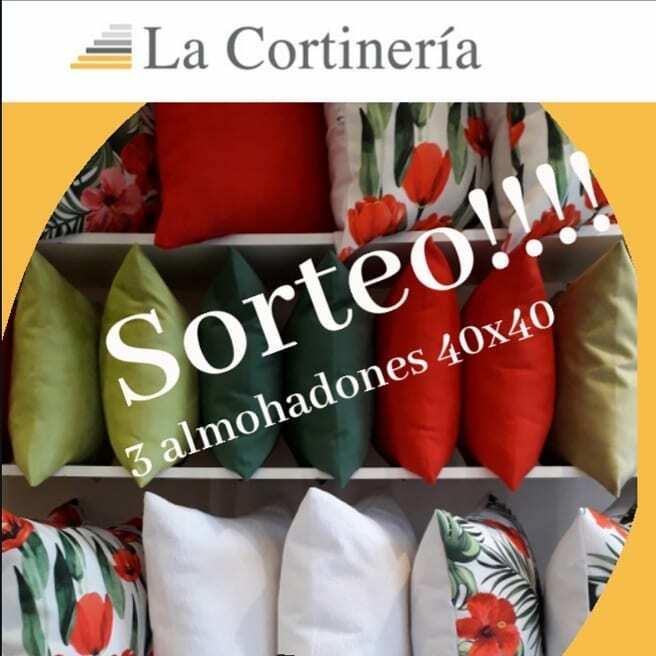 #SorteoVM 

Renová tu espacio con unos hermosos almohadones de <a href="/cortineriagp/">La Cortineria de General Paz</a> 😍

¿Cómo participar? 🧐

✔️ Seguí la cuenta de <a href="/cortineriagp/">La Cortineria de General Paz</a>
✔️ Dale Like a esta publicación
✔️ Comentá con tu nombre completo y últimos 3 números del DNI

Si compartis en hi… instagr.am/p/CE38IAkFest/