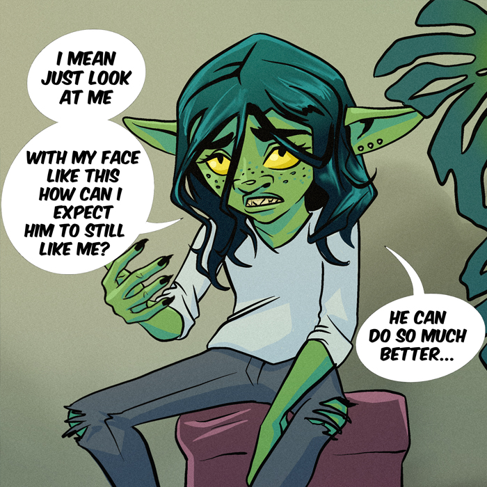 Jester, no. 
To be fair, make over is modern AU Jester's advice for most problems, she just enjoys playing a fairy godmother to her friends. 
#criticalrole #criticalrolefanart #nottthebrave #jesterlavorre #beauregard #yasha #modernAU 