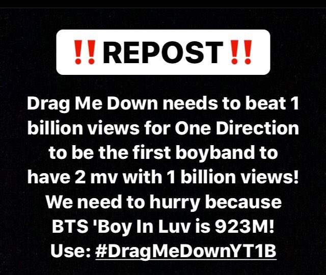 project1dmd's tweet photo. 🔥Oi! Já assistiu Drag Me Down hoje? Aqui o link pra você assistir: https://t.co/9LDawQmcm4

🔥Hi! Have you watched Drag Me Down today? Here’s the link: https://t.co/9LDawQmcm4

One Direction - #DragMeDownYT1B https://t.co/8mvFBRnz5y
