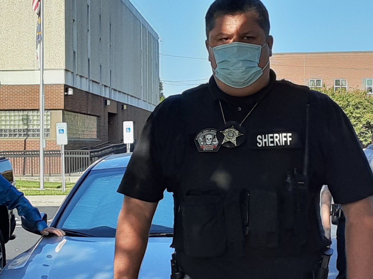 Multiple members of the Major Crimes Division out here arresting people for the major crimes of not wanting people to die in a pandemic