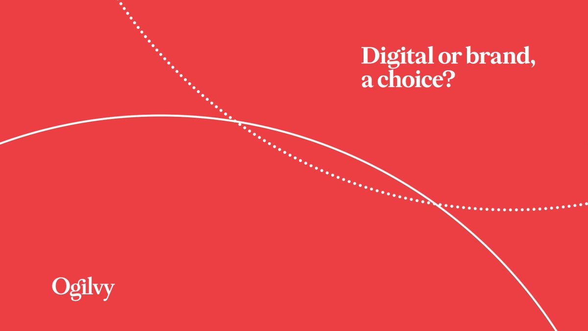 Ogilvy's tweet photo. This week on #ConversationsThatMatter, @OgilvyConsult discusses the perceived choice facing financial institutions amidst prolonged disruption—between investing in their digital CX or their brand.

Join us on Thursday, September 10th: https://t.co/AGOvbMuMhd

#AgencyVoices https://t.co/mtONwq4p1s