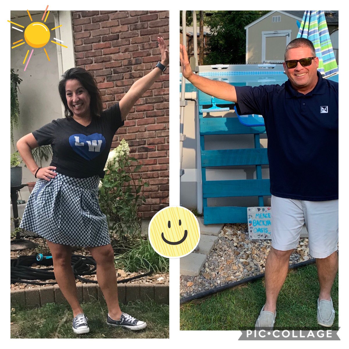 Sad that <a href="/BrianMercerNKC/">Brian Mercer</a> could not come visit us at <a href="/LWNKCSD/">Linden West NKC</a> in person, but we are still gonna rock this year! Thanks for your support as always on our first day of school. We got this! #virtualhighfive