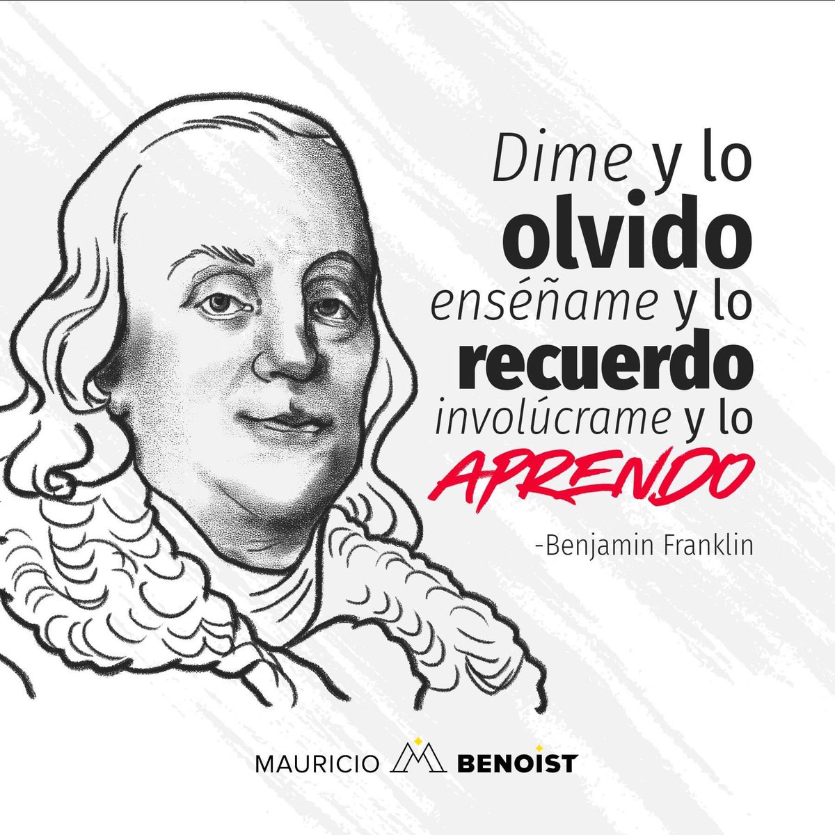 BenoistMauricio's tweet photo. "Aprende algo nuevo.
Prueba algo diferente.
Convéncete de que no tienes límites".

¿Qué te limita aprender cosas nuevas? Los leo...

#MauricioBenoist https://t.co/ojDw5Z39Vq