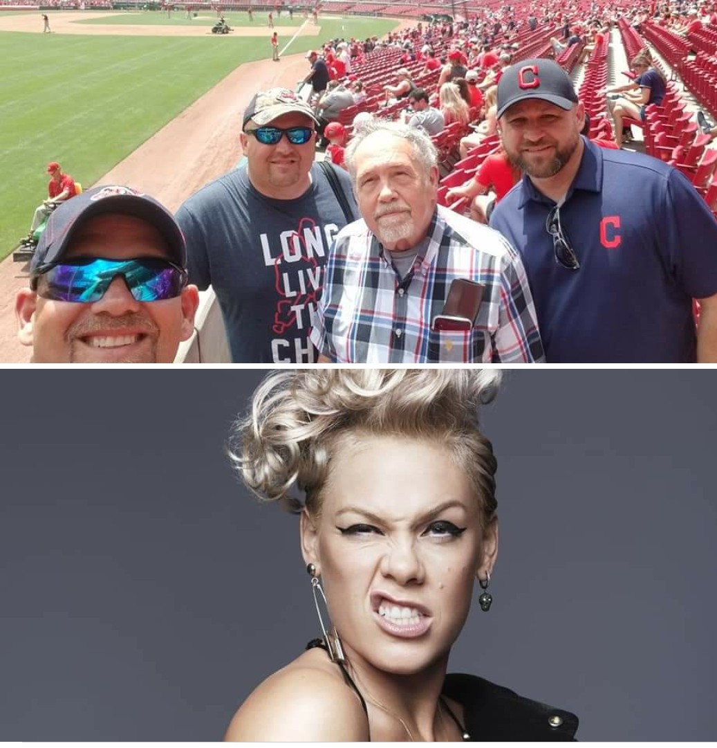 My dad and P!nk ( share a birthday today! That\s a pretty cool daily double! Happy 74th old man. 