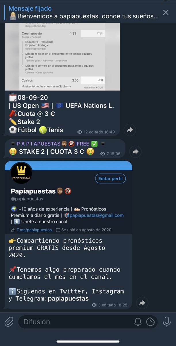 papiapuestas's tweet photo. 📌Quieres ganar dinero? 

🤑COPIA PEGA Y GANA

👉Asi funciona nuestro canal de telegram:

https://t.co/uAmZ3gr8MV https://t.co/yyNfcWSEEd