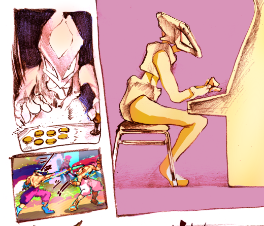 さいきん何もUPできてませんでしたが、実は創作のまんがを描いてました
ゲームするお話です
近日中に上げます よかったら読んでください 