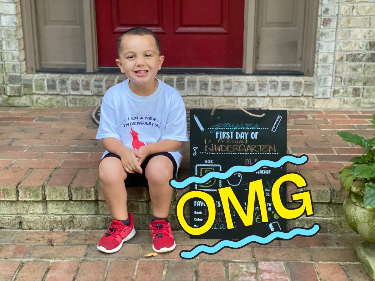 EricaYelland's tweet photo. Kindergarten, here he comes! #PWCS1stDay @PWCSNews @AndrewBuchheit https://t.co/xOiLrp7Hpi