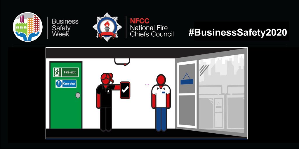 NFRSBizSafety's tweet image. If you are now open for business, you must review your Fire Risk Assessments and record changes. Information and guidance to help businesses can be found here  bit.ly/2MOBnW1 #BusinessSafety2020
@northantsfire #NorthantsTogether