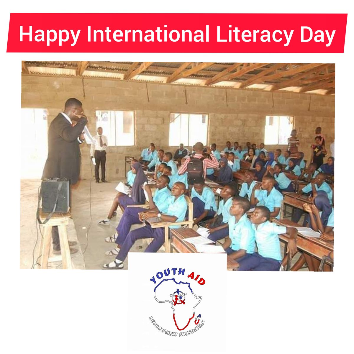 youthaiddev's tweet photo. We at @youthaiddev have committed ourselves to providing academic skills and total personality development to today's most disadvantaged youth.

Join us.

Happy #Internationalliteracyday2020.

#WorldLiteracyDay2020 #mentoring #education #reinvention #reading #futureleaders https://t.co/BVpvI7U9cV
