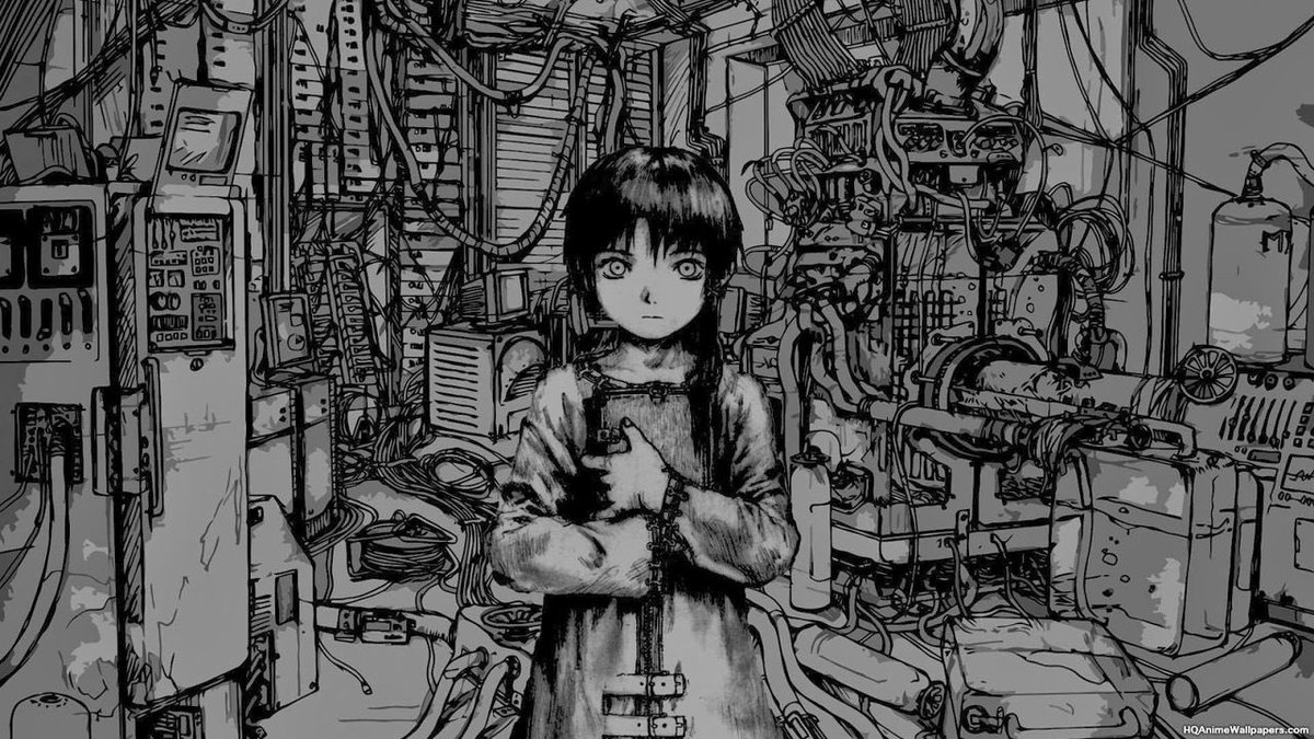スシツネ Twitter પર Serial Experiments Lainのイラストめちゃくちゃ良いよね てかこの作品 アニメもゲームも1998年 22年前 というのが凄い この時まだネットやスマホ てかガラケーすら 普及してないしaiも存在してない時代だからね 今リメイクしたら絶対化ける