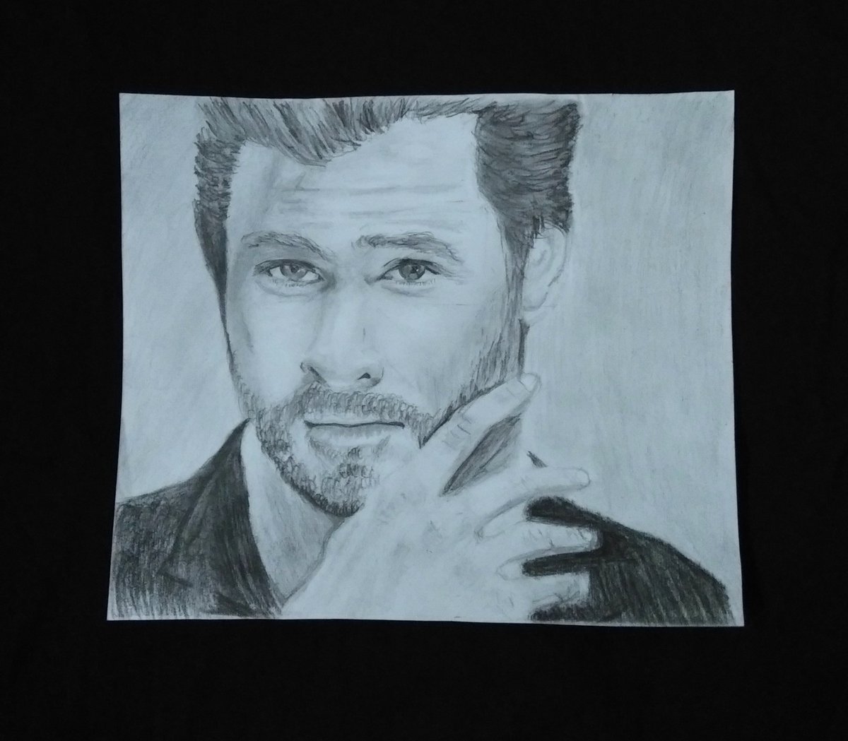 bala_rtist's tweet photo. My PencilArt of @chrishemsworth .
#Thor #AvengersGame #Marvel #ChrisHemsworth #ThorLoveAndThunder #actorart #pencilsketch #art #Thorfans #Artist https://t.co/BBnpAuRbpt