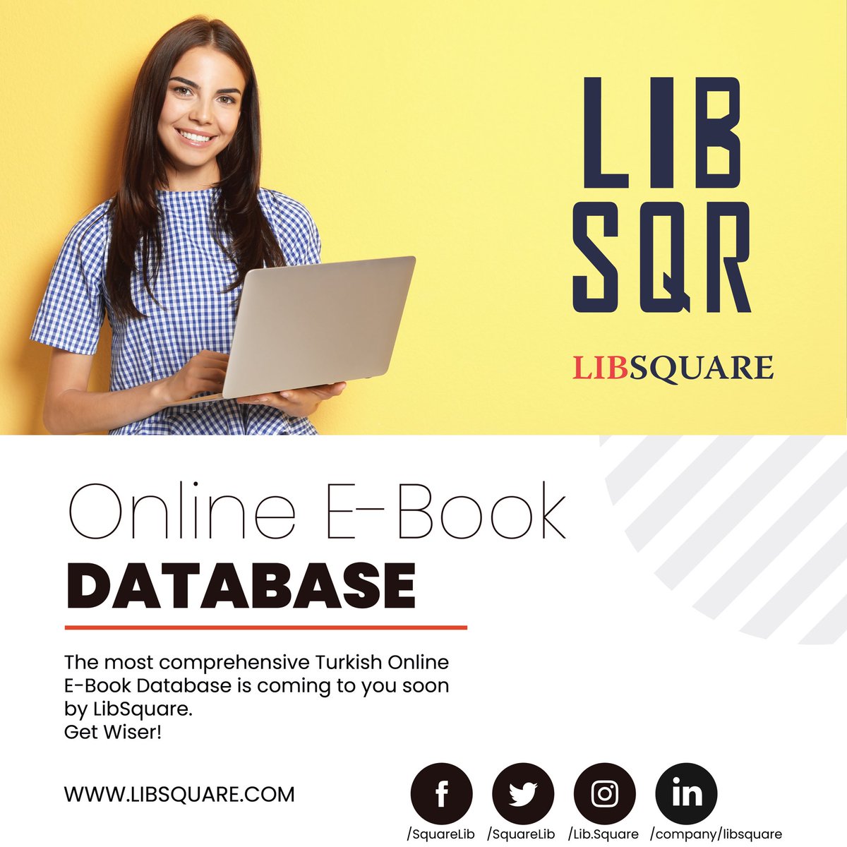 Online e-kitap veri tabanı çok yakında sizlerle. #getwiser