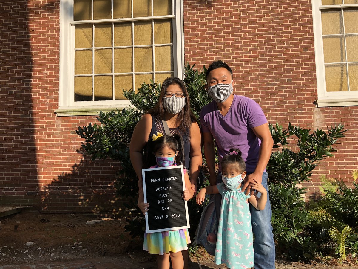 PennCharter's tweet photo. Welcome, Penn Charter Class of 2034! It is wonderful to have our youngest learners on campus! We hope you have a great first day of school! #PCFirstDay #WelcomePreK https://t.co/74MDmvMH7G