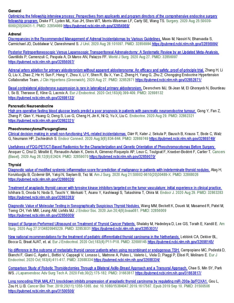 American Association Of Endocrine Surgeons Check Out These Endocrine Surgery Related Articles Published Online Or In Print Last Week Theaace Ataleadership Amcollsurgeons Thycainc Gdatf Amthyroidassn Paratroupers1 T Co