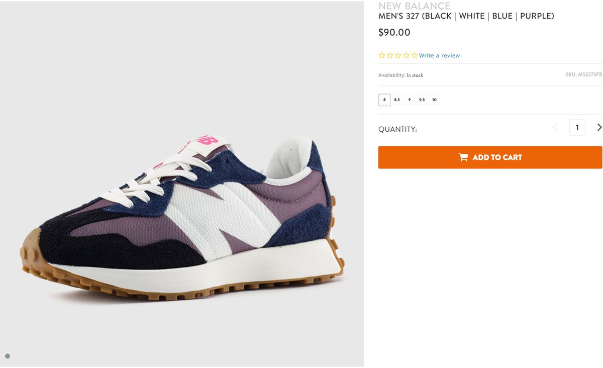 SOLELINKS's tweet image. Ad: Few sizes restocked
New Balance 327 'Castlerock'
=&amp;gt; bit.ly/2ExZnfa