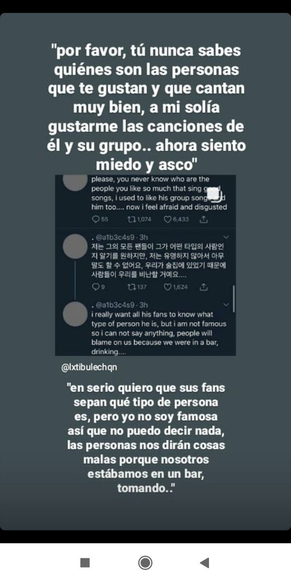 esposadetete's tweet photo. A la chica le reportaron la cuenta pero hay capturas de sus declaraciones. Las dejo por aquí #woojin #woojin #woojin #KIMWOOJIN https://t.co/tu606pvF0u