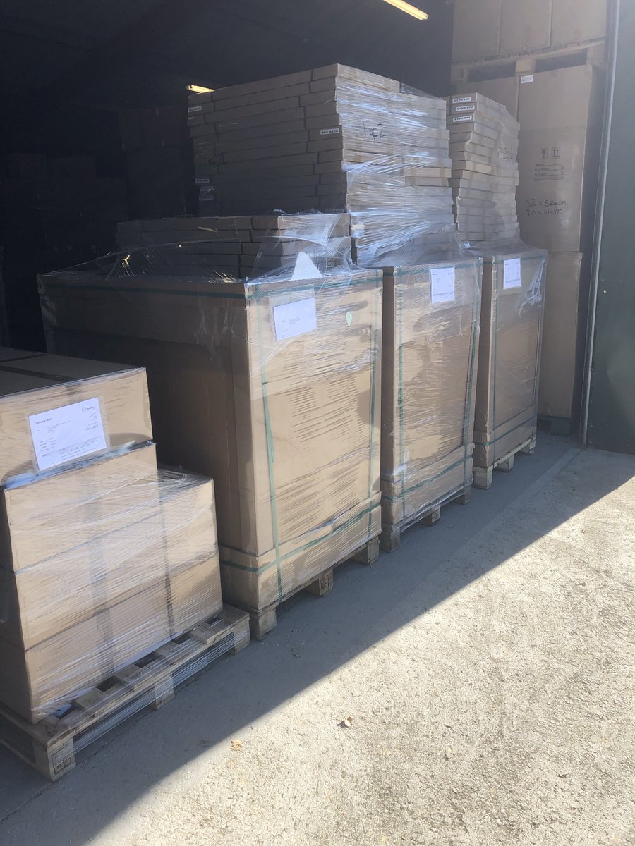 Euro_Dis's tweet photo. Happy Thursday all! We had a very busy day here yesterday despatching lots of POS to our customers. https://t.co/3oI5RQw78A