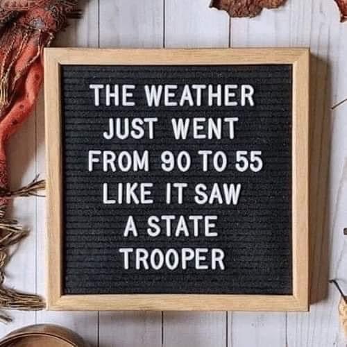 The weather changed fast across the state. We even got some ❄️ out west! Some places like Lead even got ❄️ ❄️ ❄️ ❄️ ❄️ ❄️ ❄️ ❄️ ❄️ ❄️. Please adjust your driving accordingly. #keepSDsafe