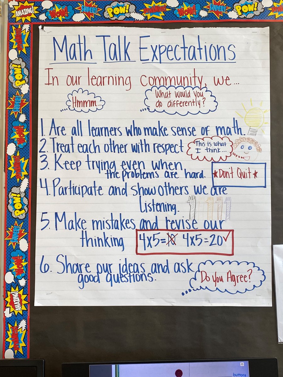 Netzaberg_ES's tweet photo. Ms. Reed is instilling a great math learning community where all students are respectful, try to make sense of math, persevere, participate, share, and most importantly... know it is okay to make mistakes! Great work, Ms. Reed! #netzrocks #DoDEAEurope @DoDEA https://t.co/HnBEgMm4AK