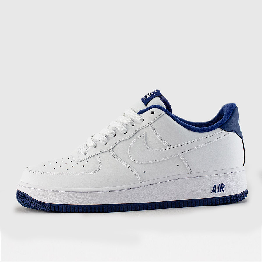 air force 1 blue sole