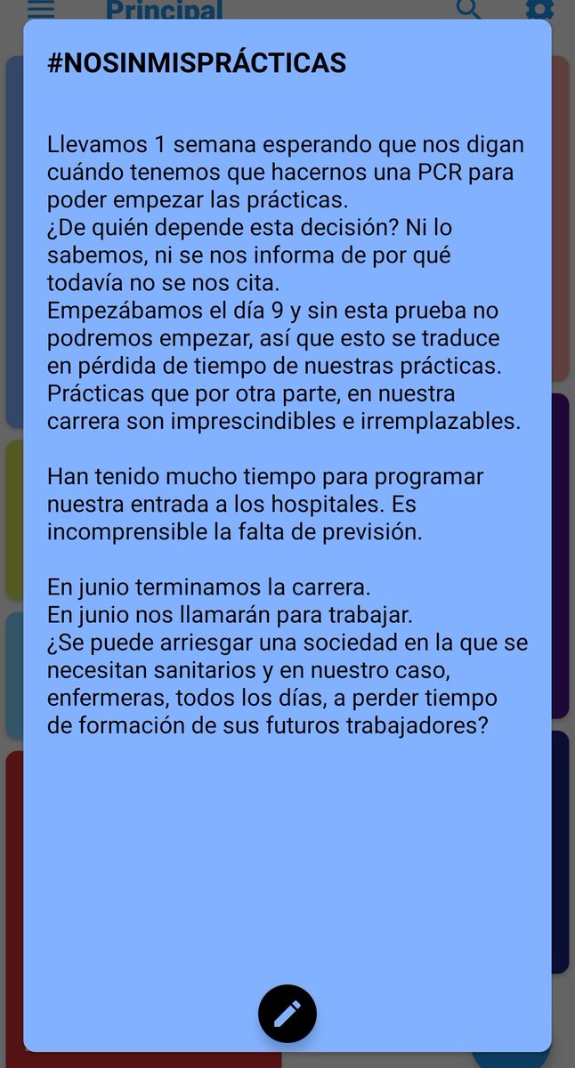 ceeeech_'s tweet photo. #NoSinMisPrácticas #Enfermería #Uva #Valladolid https://t.co/onz3ABhouH