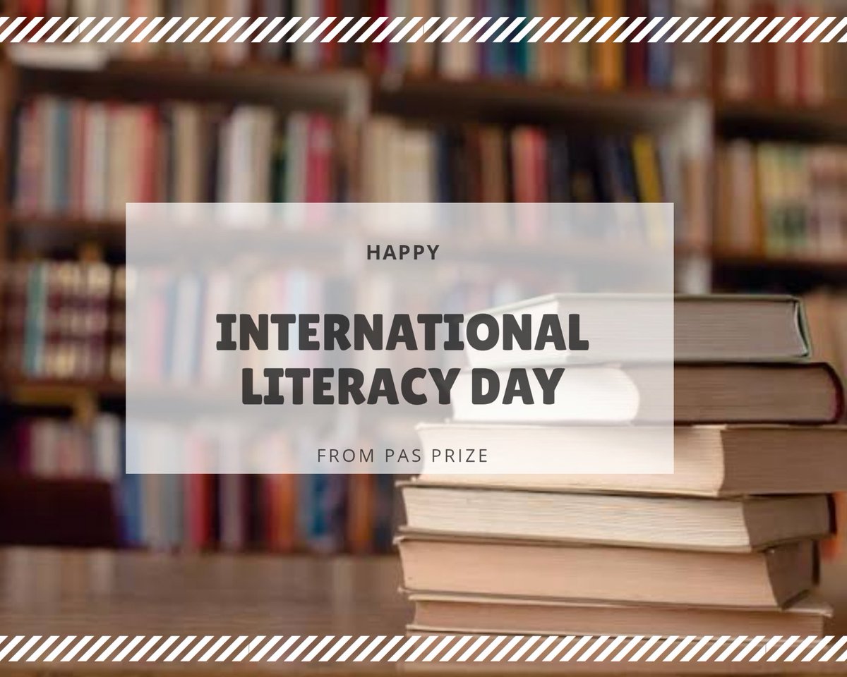PaSPrize's tweet photo. A child who reads, will become an adult who thinks. Despite schools on lockdown, let's ensure learning never stops for every child out there. Happy International Literacy Day from #PasPrize. #LiteracyDay https://t.co/MYSwNHZX9T