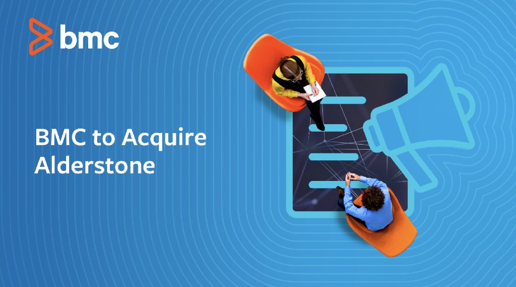 BMCSoftware's tweet photo. PRESS RELEASE: BMC announces the signing of a definitive agreement to purchase @alderstone, a leading provider of #ITSM adoption and modernization solutions. Learn more: https://t.co/VMAvCSgURr https://t.co/c4XXwNYOAl