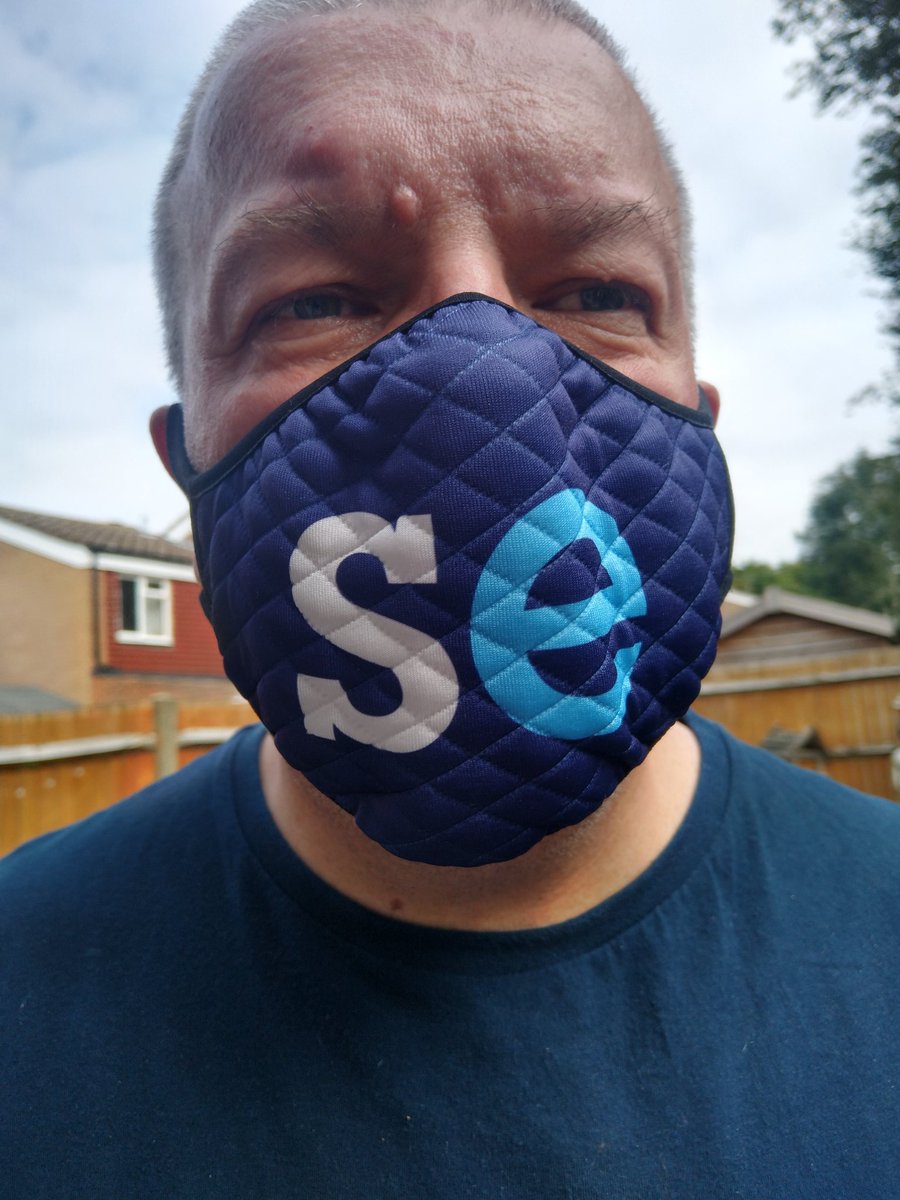 HighSpeed_H's tweet image. So I designed and commissioned a set of #facemasks from @BagsofloveUk for work, featuring the @Se_Railway #class395 #Javelin #HighSpeed #10Years and #loveforthelost which is close to my heart.