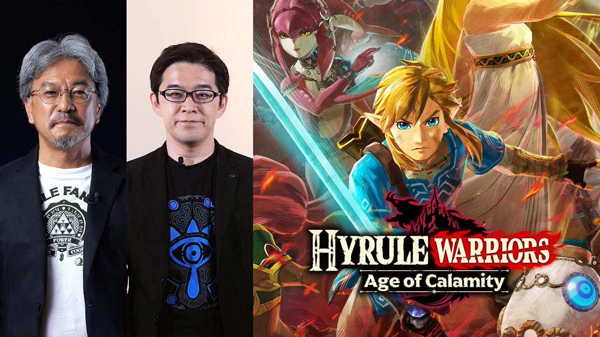 Wario64's tweet photo. Hyrule Warriors: Age of Calamity announced, new game set 100 years before The Legend of Zelda: Breath of the Wild https://t.co/bHNkfY0duB https://t.co/iQ3mzAHqS5