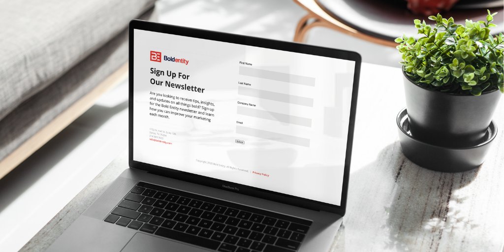 Boldentity's tweet photo. Looking for an easy way to keep up with branding, #digitalmarketing, and all things #BoldEntity?
Get the Bold Entity #newsletter delivered to your inbox 📨
Sign Up https://t.co/piRpFar6EH https://t.co/JhtzPTnDqn